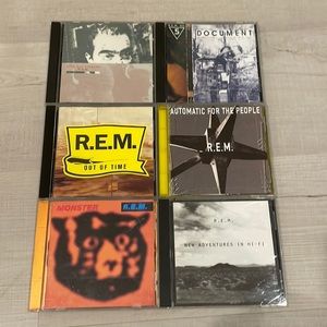 REM CD collection. 6 REM CD albums from the 80’s & 90’s